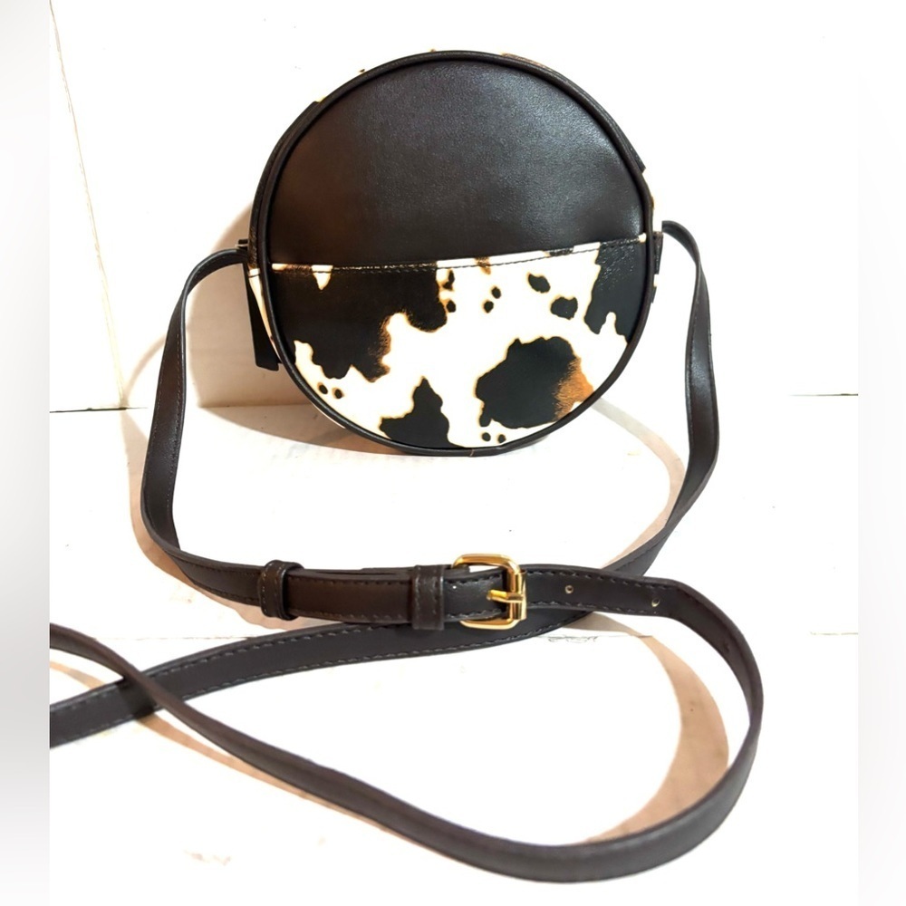 Wild fable cow print crossbody handbag